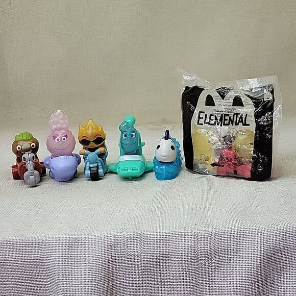 2023 McDONALD'S Disney Pixar Elemental HAPPY MEAL TOYS 6 - Picture 1 of 7